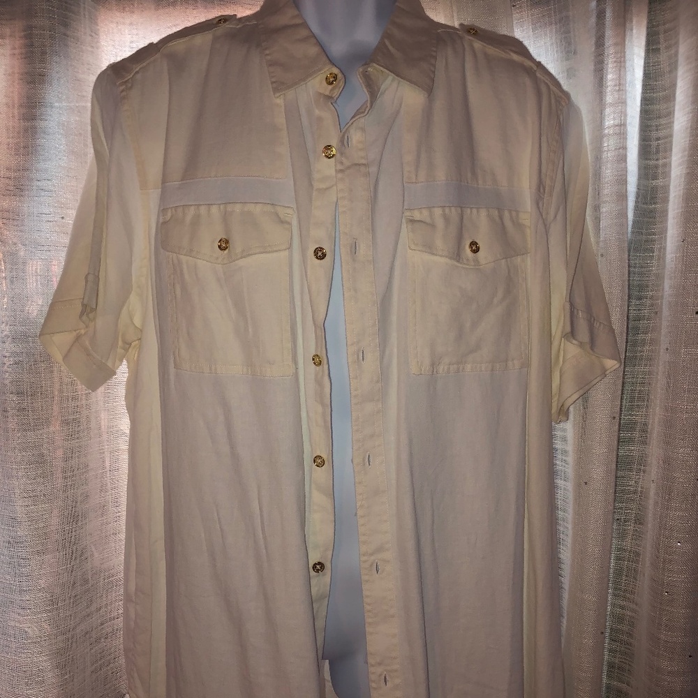 Sean John Short Sleeve Button-up Shirt